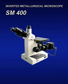 Portable Trinocular Metallurgraphic Microscope SM400 for grain coarsening with polarizing method