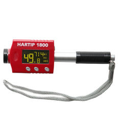 Portable Digital metal Leeb Hardness Tester HARTIP1800 in red or blue with HRC / HRB / HB Hardness Scale