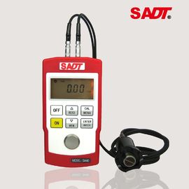 Coupling Indication Ultrasonic Wall Thickness Gauge Portable , High Resolution