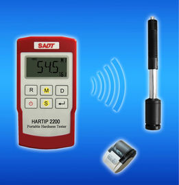HARTIP2200 with wireless probe , High accuracy Portable Hardness Tester supplier with LCD Display